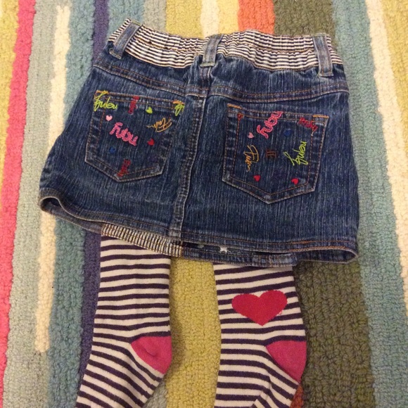 FUBU denim skirt - Picture 2 of 2